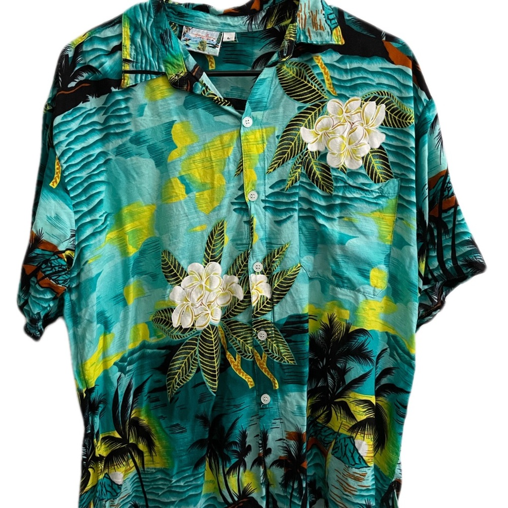 Just Cruising Hawaiian print shirt